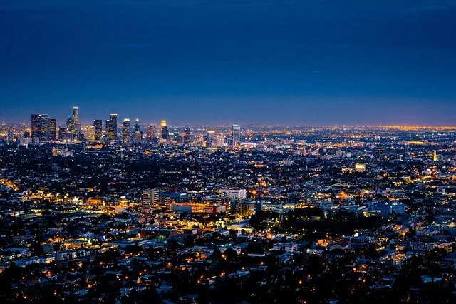 Los Angeles nähtävyydet yöllä